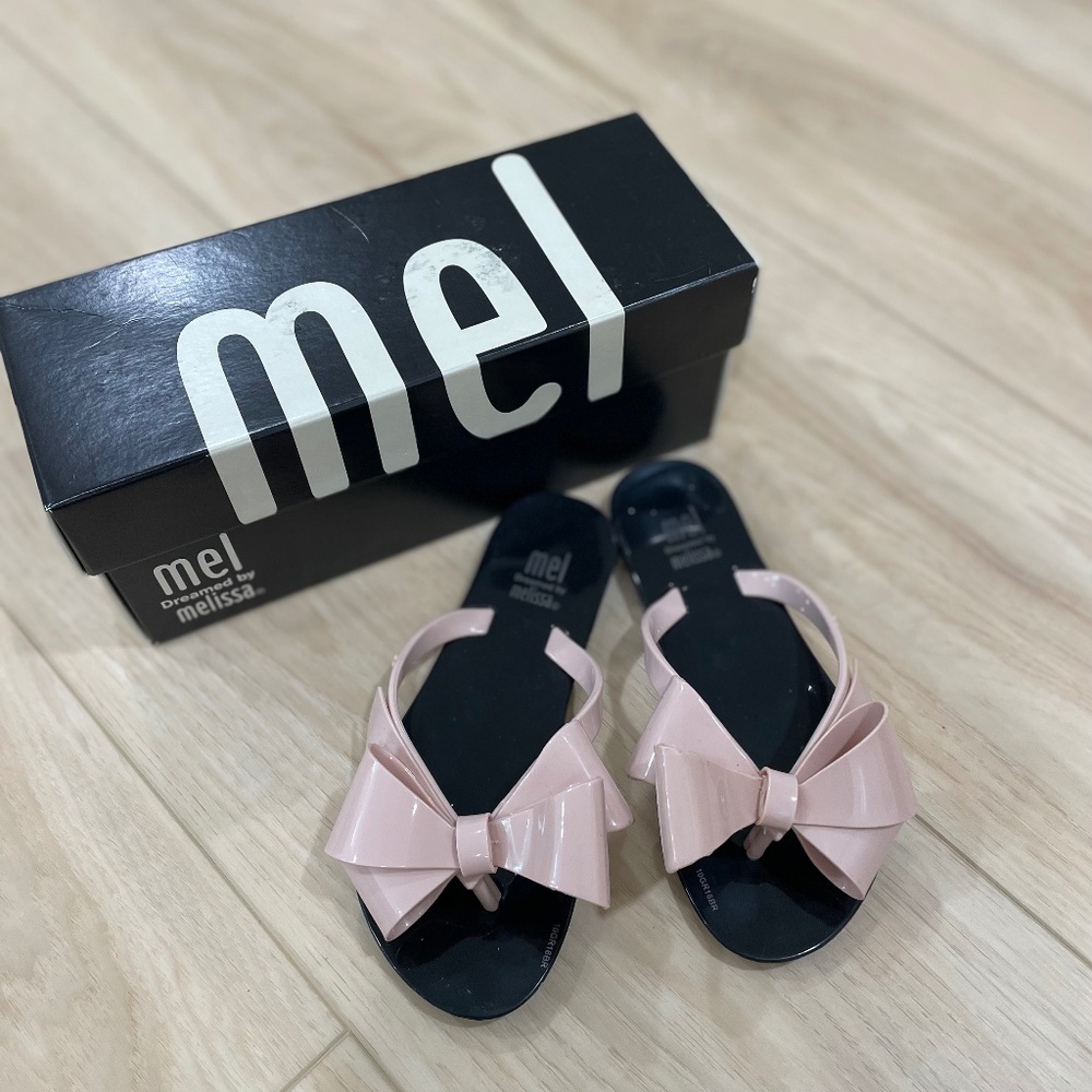 Mini Melissa Bow Sandals